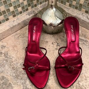 Sergio Rossi Women's Red Sandals